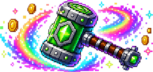 Búa Pixel 8-Bit